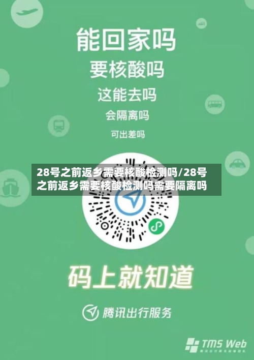 28号之前返乡需要核酸检测吗/28号之前返乡需要核酸检测吗需要隔离吗-第2张图片