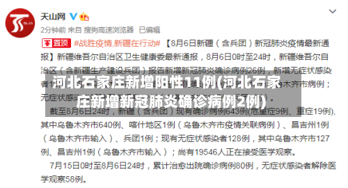 河北石家庄新增阳性11例(河北石家庄新增新冠肺炎确诊病例2例)