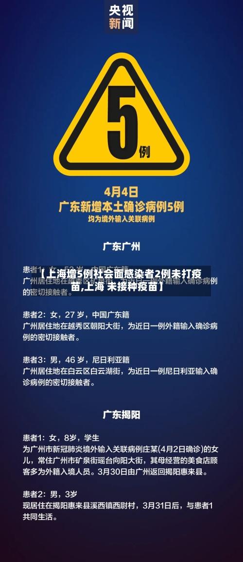 【上海增5例社会面感染者2例未打疫苗,上海 未接种疫苗】-第1张图片