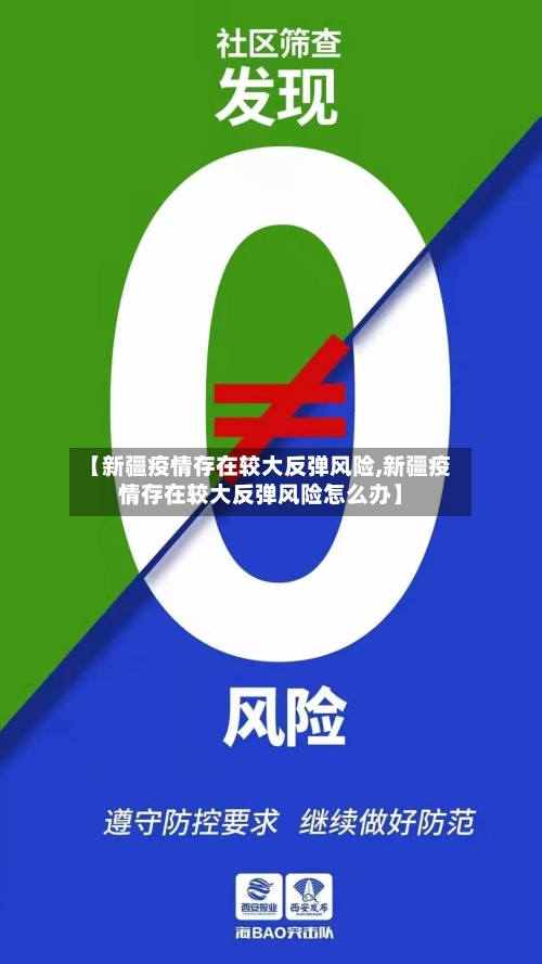 【新疆疫情存在较大反弹风险,新疆疫情存在较大反弹风险怎么办】-第3张图片
