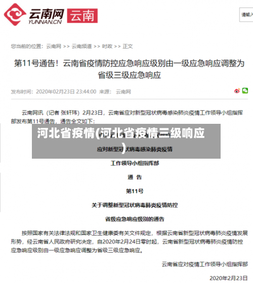 河北省疫情(河北省疫情三级响应)-第2张图片