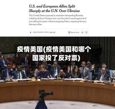 疫情美国(疫情美国和哪个国家投了反对票)-第2张图片