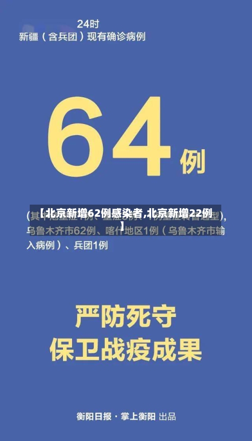 【北京新增62例感染者,北京新增22例】