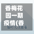 香梅花园一期疫情(香梅花园开盘时间)-第1张图片