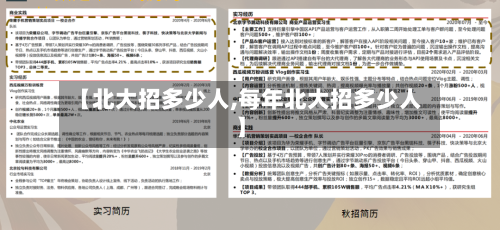 【北大招多少人,每年北大招多少人】