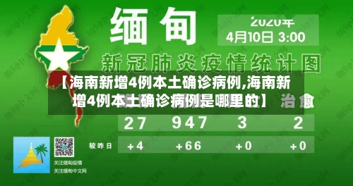 【海南新增4例本土确诊病例,海南新增4例本土确诊病例是哪里的】-第2张图片