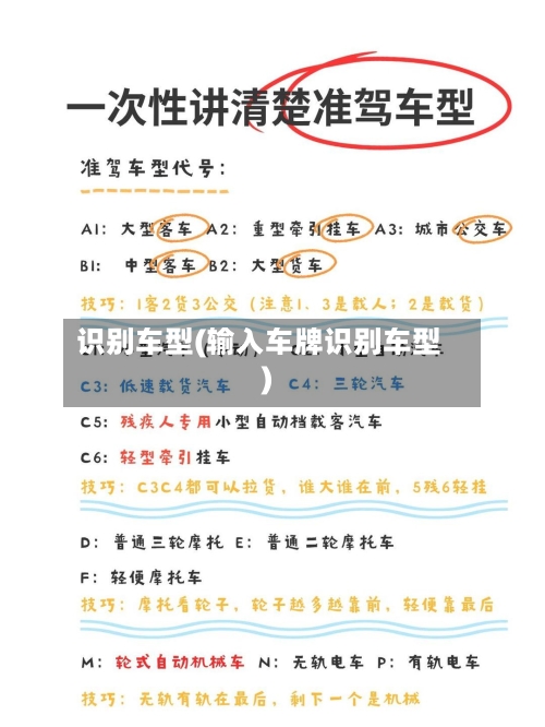 识别车型(输入车牌识别车型)-第3张图片