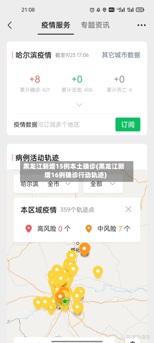 黑龙江新增15例本土确诊(黑龙江新增16例确诊行动轨迹)-第2张图片