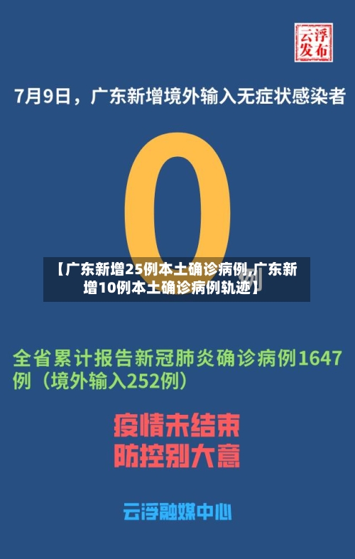 【广东新增25例本土确诊病例,广东新增10例本土确诊病例轨迹】-第2张图片