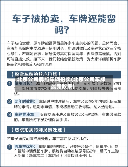 北京公司牌照车辆拍卖(北京公司车牌最新政策)-第2张图片