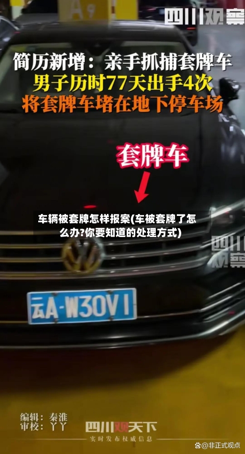 车辆被套牌怎样报案(车被套牌了怎么办?你要知道的处理方式)-第2张图片