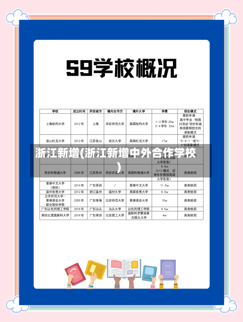 浙江新增(浙江新增中外合作学校)-第3张图片