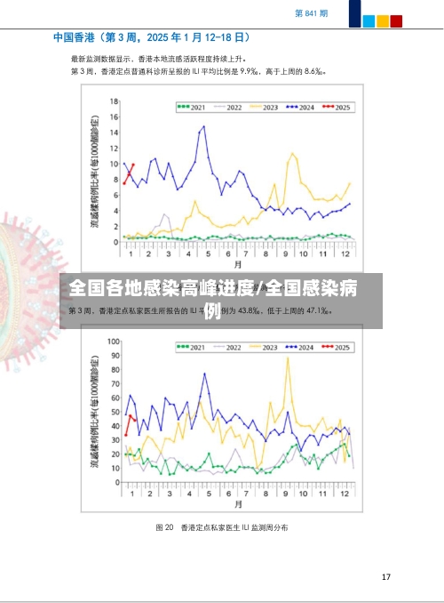 全国各地感染高峰进度/全国感染病例
