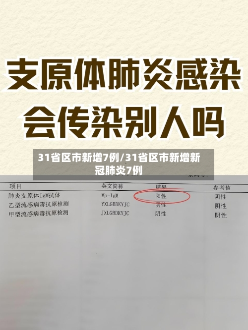 31省区市新增7例/31省区市新增新冠肺炎7例-第3张图片