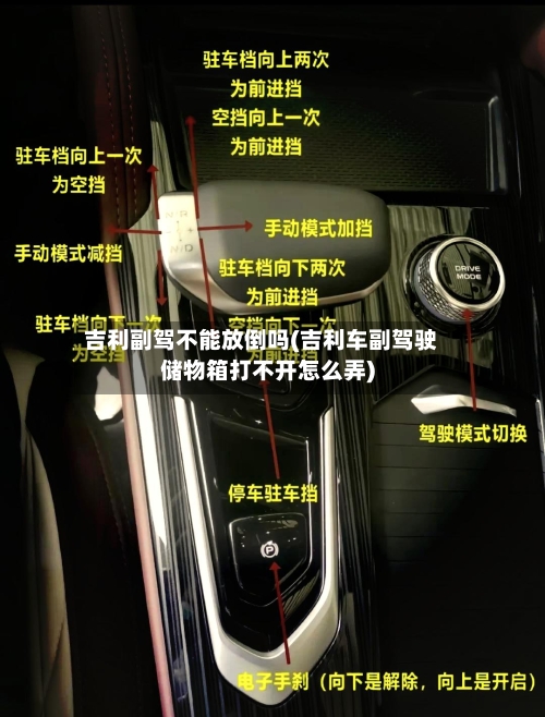 吉利副驾不能放倒吗(吉利车副驾驶储物箱打不开怎么弄)-第1张图片