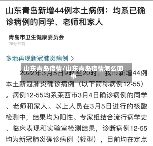 山东青岛疫情/山东青岛疫情怎么回事-第1张图片