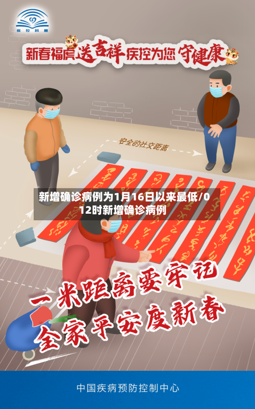 新增确诊病例为1月16日以来最低/012时新增确诊病例-第1张图片