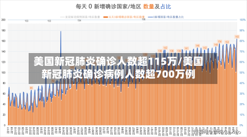 美国新冠肺炎确诊人数超115万/美国新冠肺炎确诊病例人数超700万例