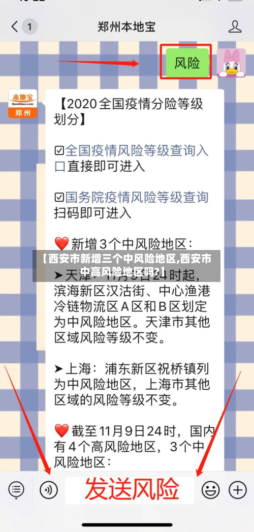 【西安市新增三个中风险地区,西安市中高风险地区吗?】-第1张图片