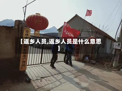 【返乡人员,返乡人员是什么意思】-第2张图片