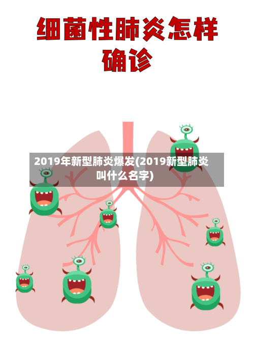 2019年新型肺炎爆发(2019新型肺炎叫什么名字)-第2张图片
