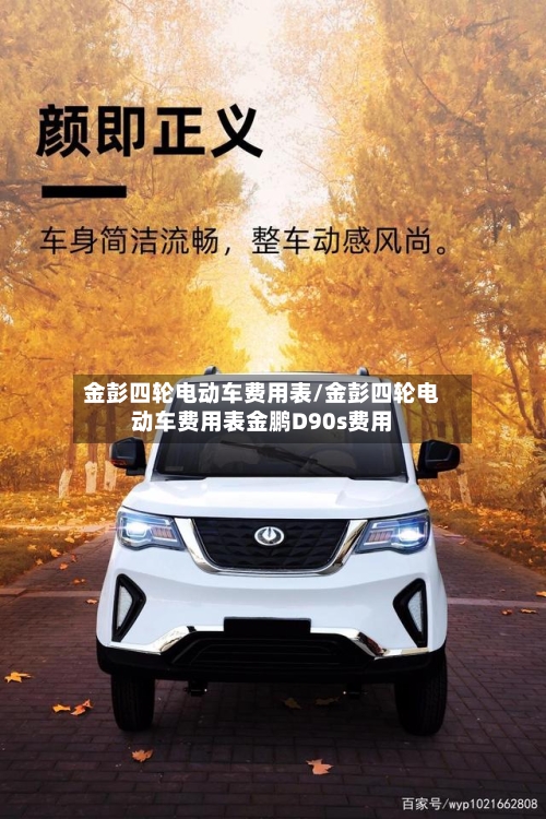 金彭四轮电动车费用表/金彭四轮电动车费用表金鹏D90s费用-第2张图片