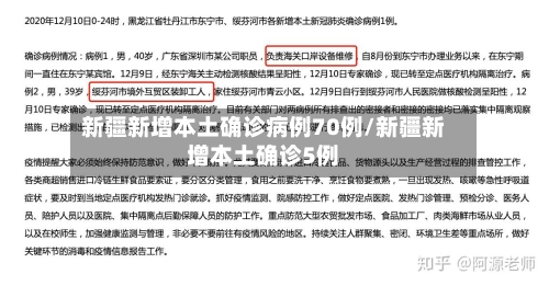 新疆新增本土确诊病例70例/新疆新增本土确诊5例-第3张图片