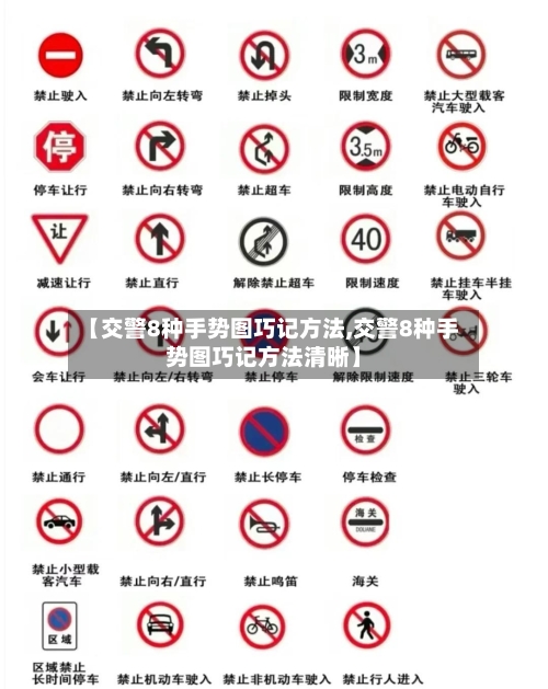 【交警8种手势图巧记方法,交警8种手势图巧记方法清晰】-第3张图片
