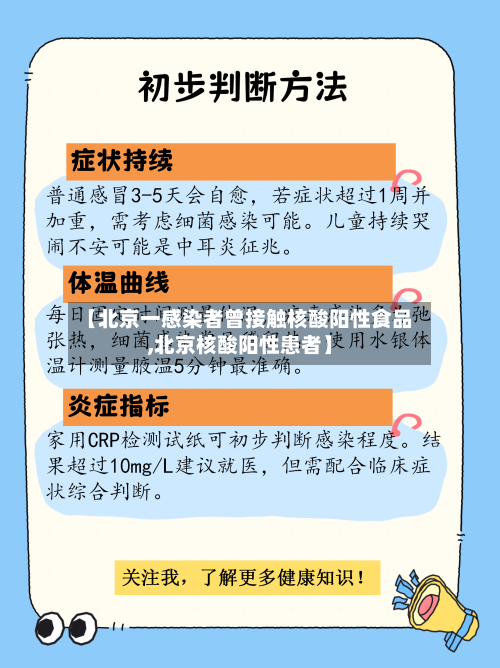 【北京一感染者曾接触核酸阳性食品,北京核酸阳性患者】