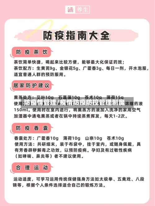 防疫情管理/疫情防疫防控管理制度-第2张图片