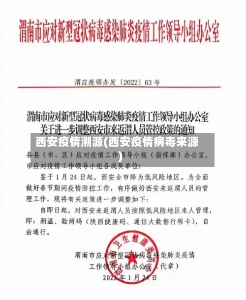西安疫情溯源(西安疫情病毒来源)-第1张图片