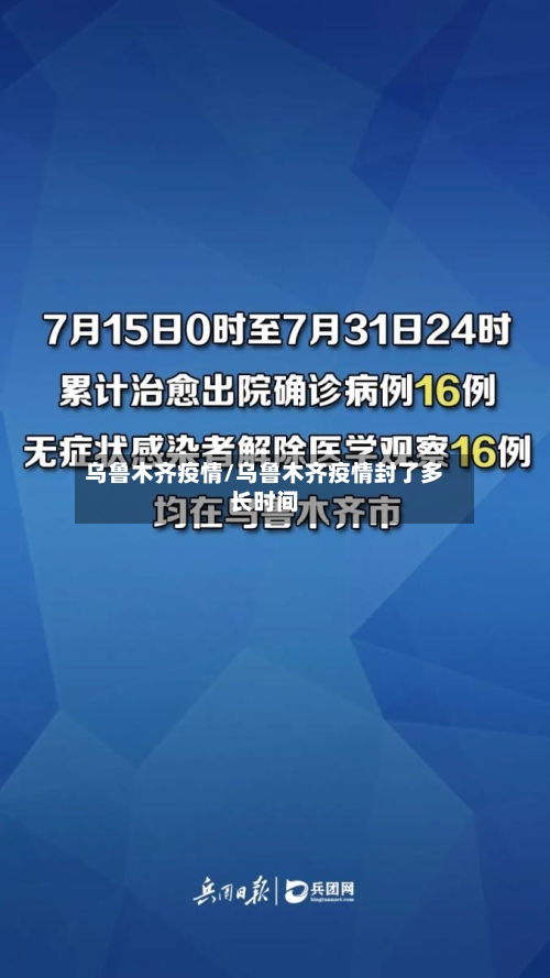 乌鲁木齐疫情/乌鲁木齐疫情封了多长时间-第1张图片