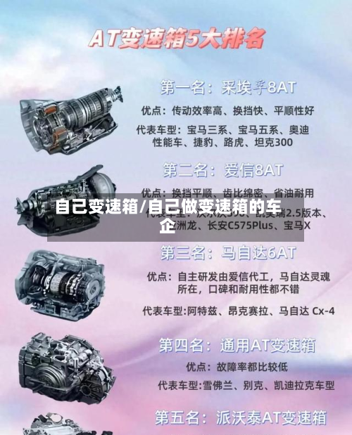 自己变速箱/自己做变速箱的车企-第1张图片