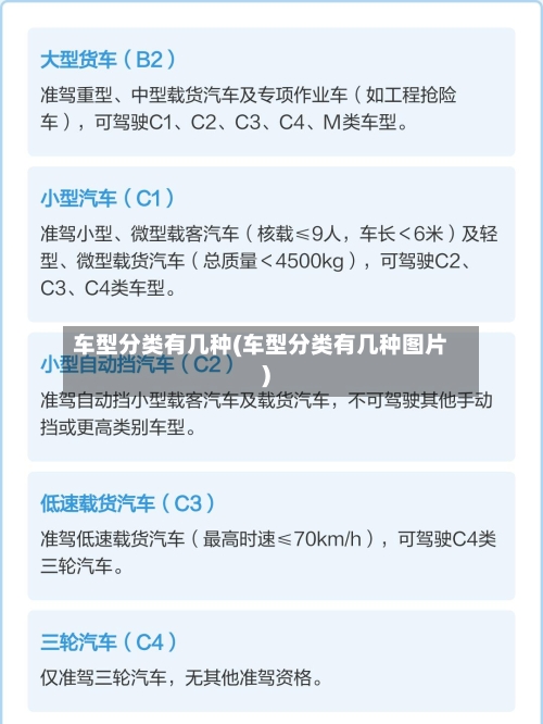 车型分类有几种(车型分类有几种图片)-第1张图片