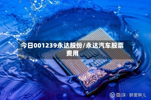 今日001239永达股份/永达汽车股票费用-第1张图片