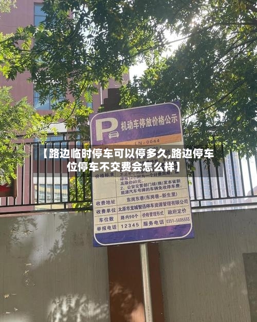 【路边临时停车可以停多久,路边停车位停车不交费会怎么样】-第1张图片