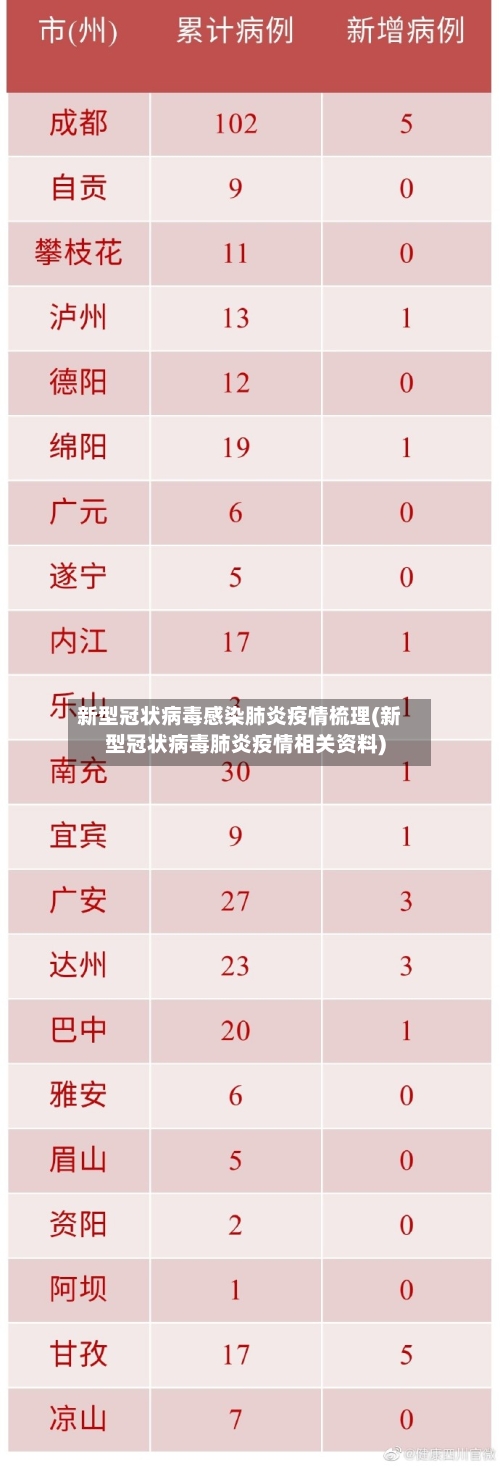 新型冠状病毒感染肺炎疫情梳理(新型冠状病毒肺炎疫情相关资料)-第1张图片
