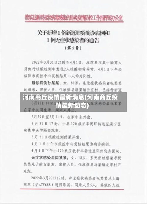 河南商丘疫情最新消息(河南商丘疫情最新动态)-第2张图片
