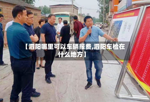 【泗阳哪里可以车辆报费,泗阳车检在什么地方】-第3张图片