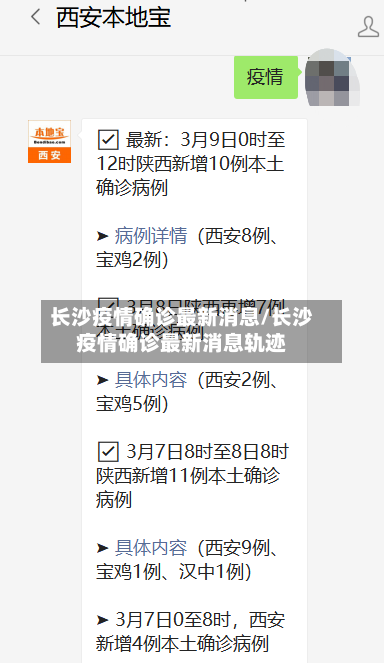 长沙疫情确诊最新消息/长沙疫情确诊最新消息轨迹-第1张图片