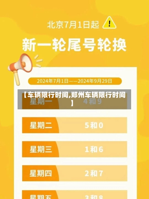【车辆限行时间,郑州车辆限行时间】-第1张图片