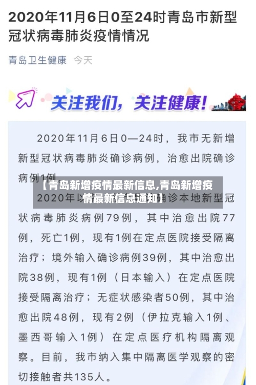 【青岛新增疫情最新信息,青岛新增疫情最新信息通知】-第1张图片