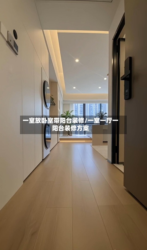 一室放卧室带阳台装修/一室一厅一阳台装修方案-第1张图片