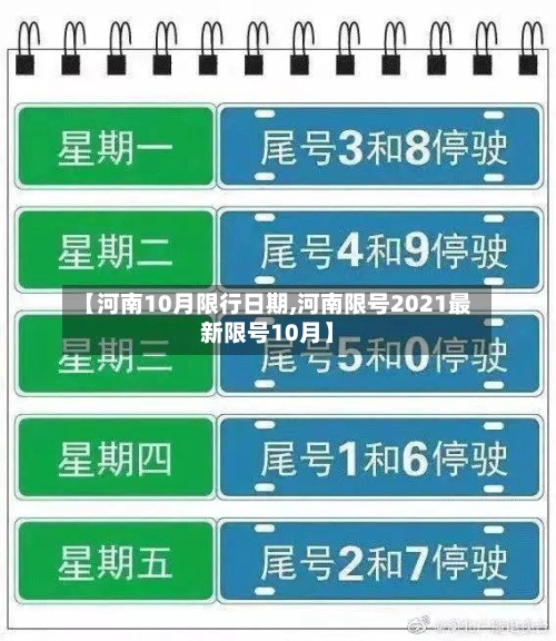 【河南10月限行日期,河南限号2021最新限号10月】-第1张图片