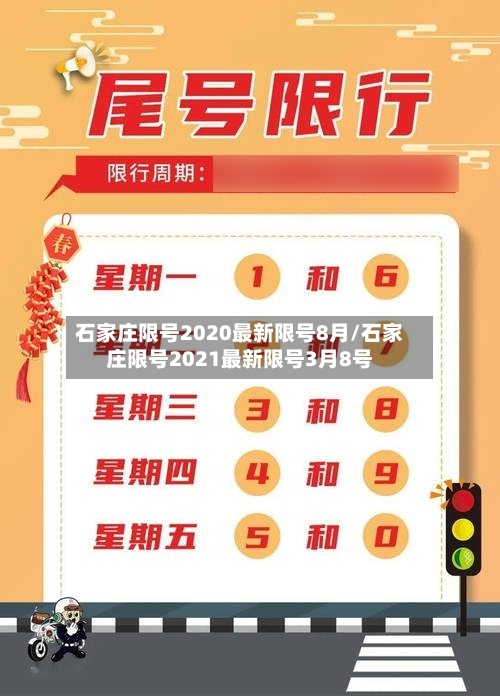 石家庄限号2020最新限号8月/石家庄限号2021最新限号3月8号-第1张图片