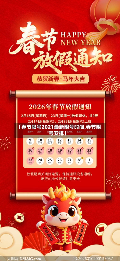 【春节限号2021最新限号时间,春节限号安排】