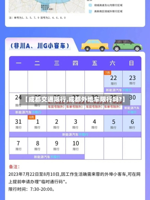 【成都交通限行,成都外地车限行吗?】-第1张图片