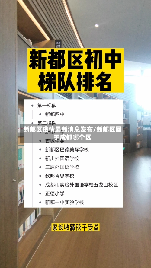 新都区疫情最新消息发布/新都区属于成都哪个区-第1张图片