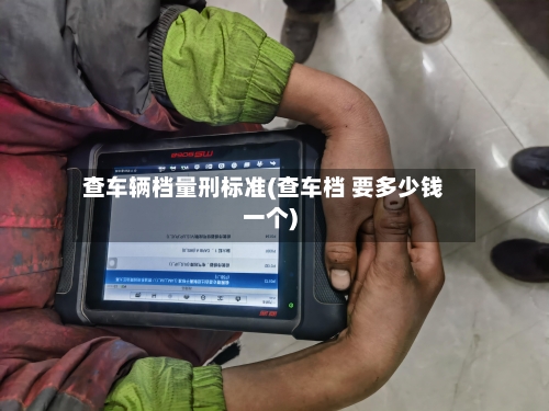 查车辆档量刑标准(查车档 要多少钱一个)-第1张图片