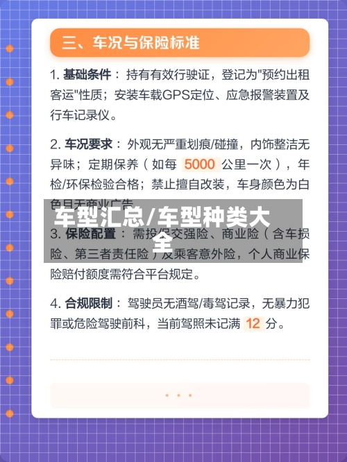 车型汇总/车型种类大全-第2张图片
